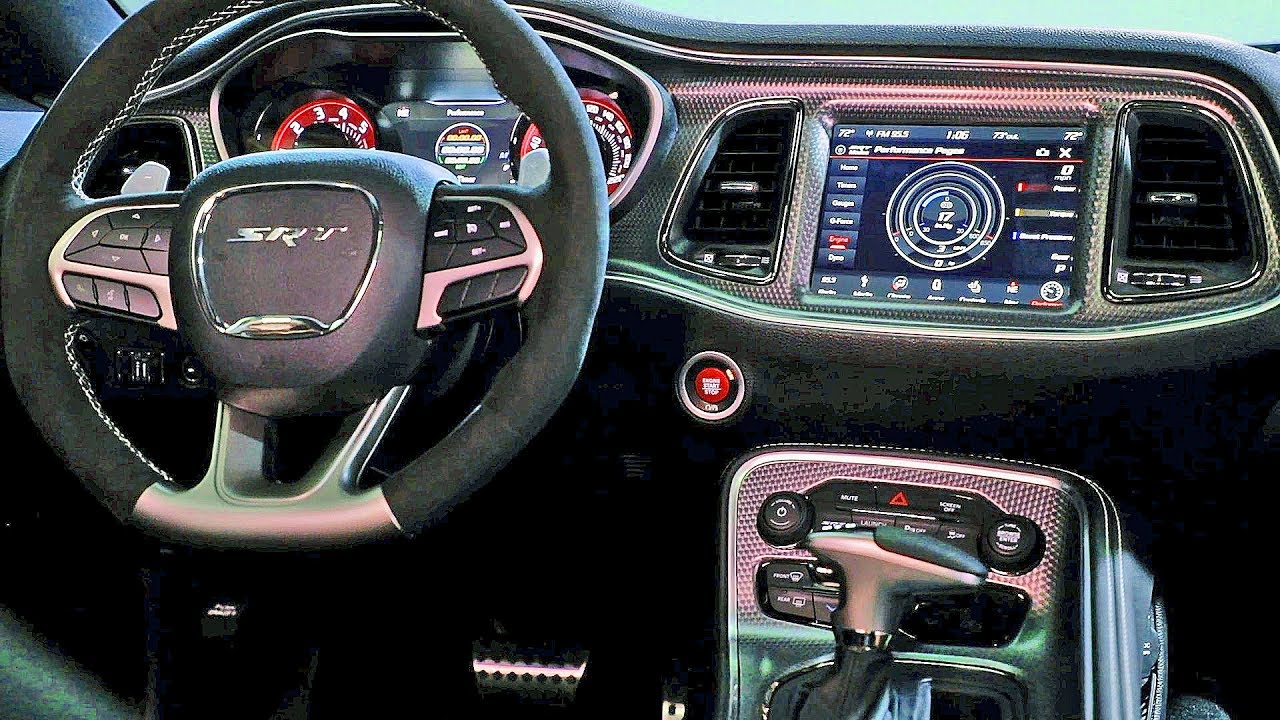 Dodge Challenger Interiors – R/T, SRT HELLCAT, SRT REDEYE