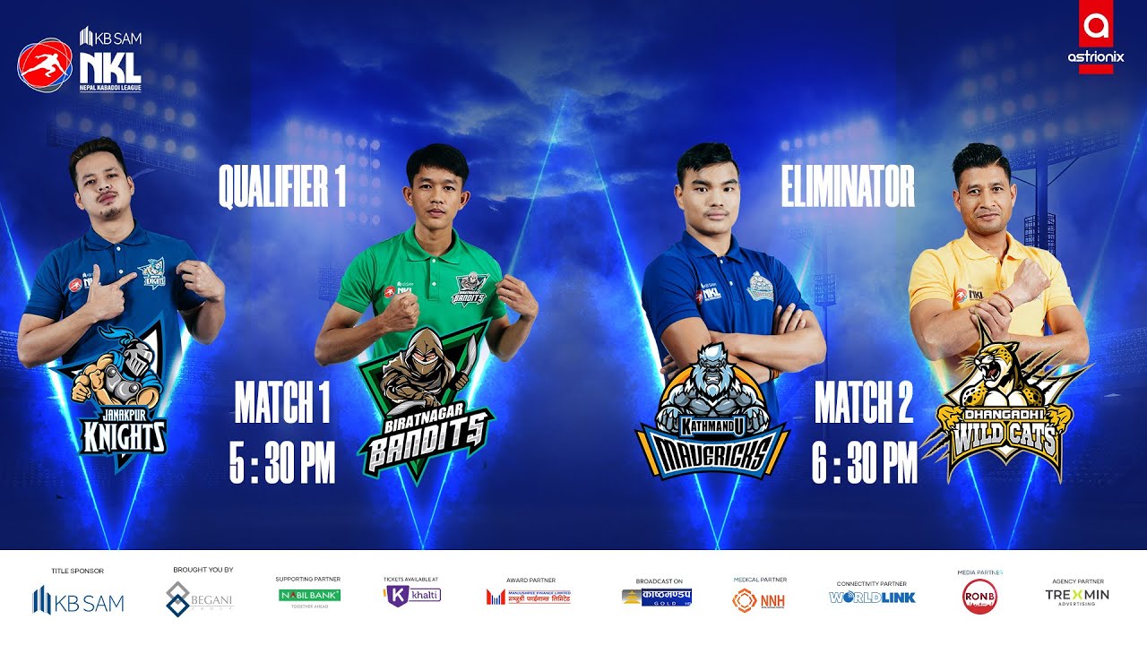 KBSAM NKL |DAY 10|JANAKPUR KNIGHTS VS BIRATNAGAR BANDITS|KATHMANDU MAVERICKS VS DHANGADHI WILDCATS