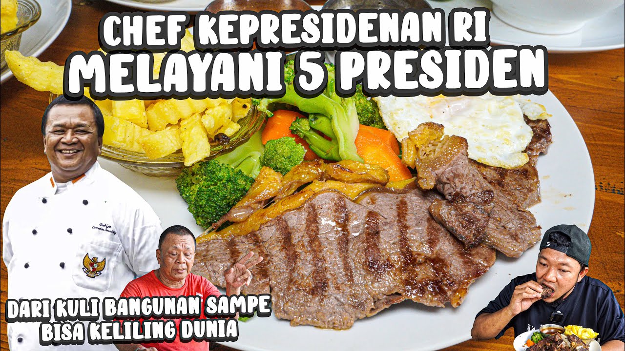 DARI KULI BANGUNAN JADI KOKI KEPRESIDENAN, MELAYANI 5 PRESIDEN DI INDONESIA !! Chef Legend Sukijo