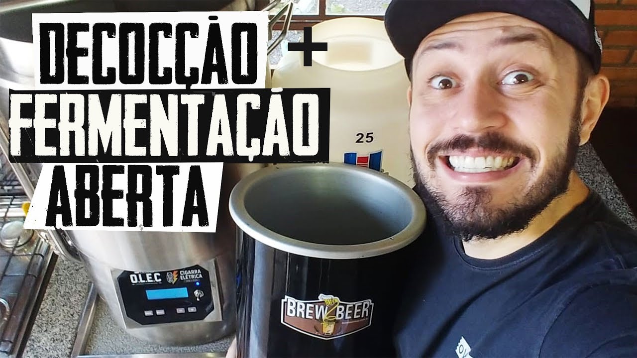 Decocção Dupla + Fermentação Aberta - Produção de Cerveja Weiss - Beer School