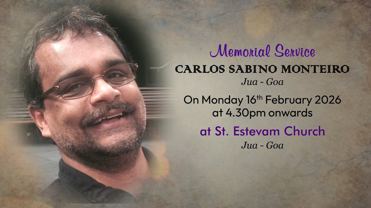 MEMORIAL SERVICE | CARLOS SABINO MONTEIRO | ST. ESTEVAM CHURCH | JUA | 16 FEBRUARY 2026