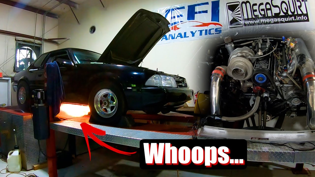 Turbo 4cyl Mustang Dyno Fireball