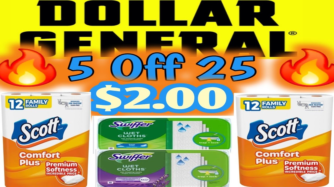 14.02.2026 Купоны Dollar General на этой неделе #5off25scenarios #dollargeneral #couponing