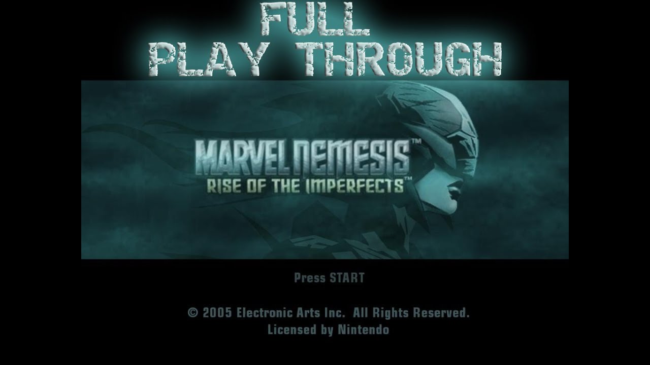 Marvel Nemesis: Rise of the Imperfects (full play through on Dolphin)