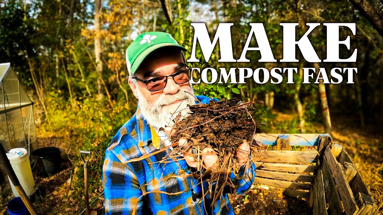 I turned my compost pile every day for 1 month. This is what happened