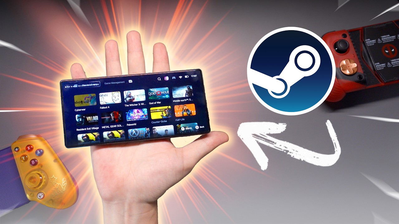 STEAM no ANDROID ficou MELHOR e MAIS FÁCIL com essa ATUALIZAÇÃO!