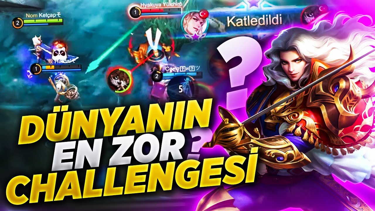 D&uuml;nyanın en zor challangesi | Uğurcan dersem video biter | Lancelot Gameplay | Mobile Legends | MLBB