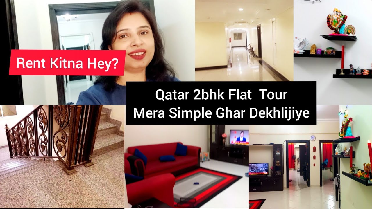 2 Bed Room Rented Home Tour Video|2bhk Flat in Najma Doha Rent 2021|Home Tour Qatar Hindi vlog