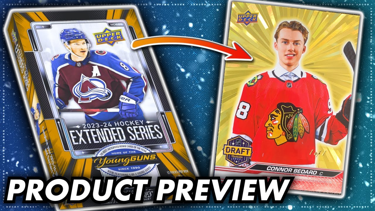 2023-24 Upper Deck Extended Series Preview (Hockey Cards)