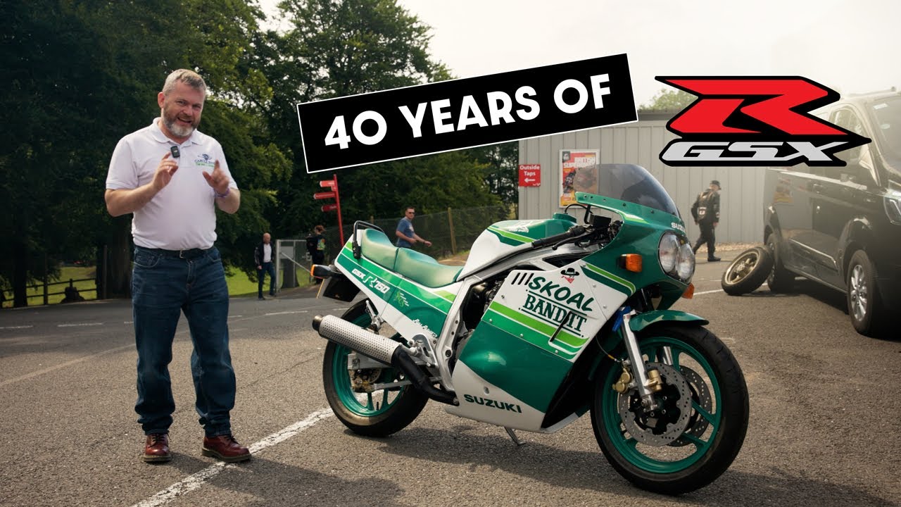 40 years of the Suzuki GSX-R - celebrating four decades of the iconic superbikes