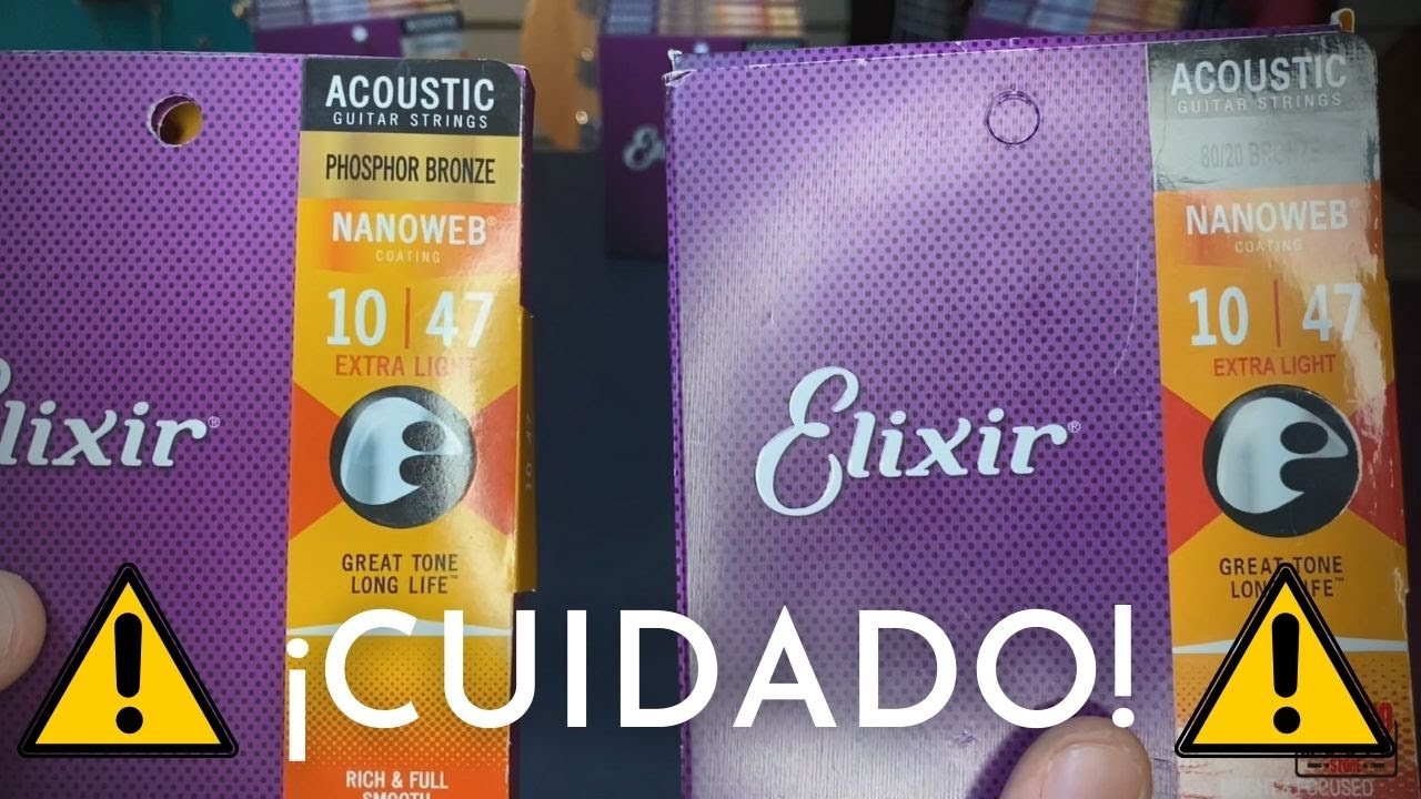 Cuerdas Elixir FALSAS vs ORIGINALES. ¿Nos han estafado?