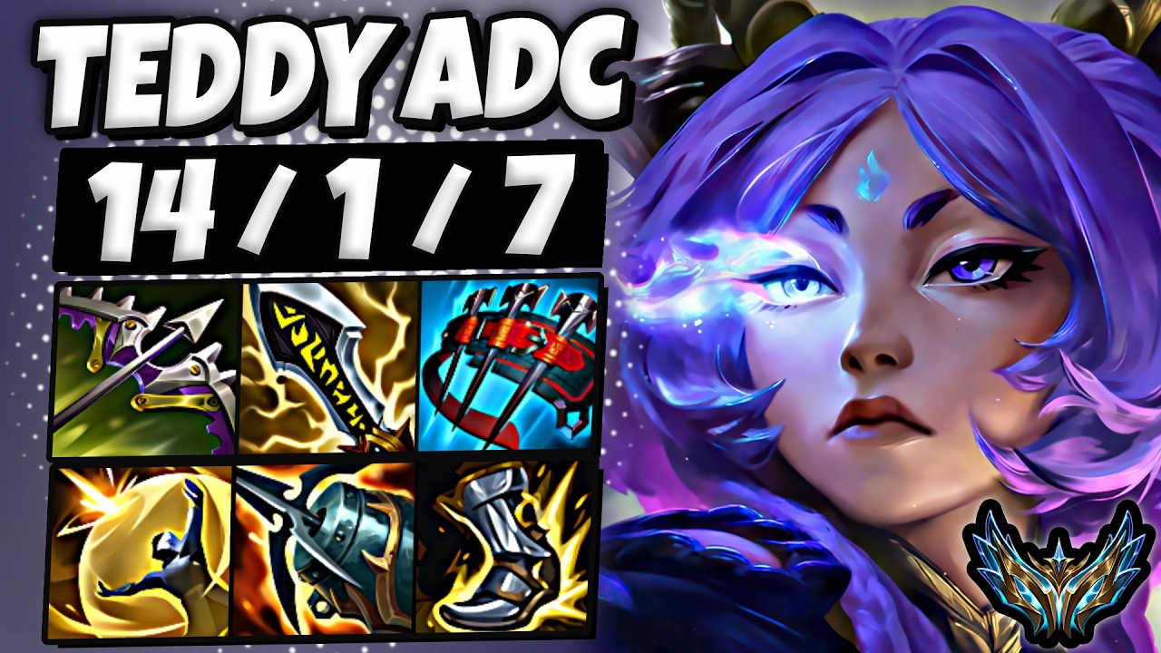 Teddy vs Peyz [ Yunara vs Caitlyn ] Korea Challenger 1788 LP | Patch 26.6