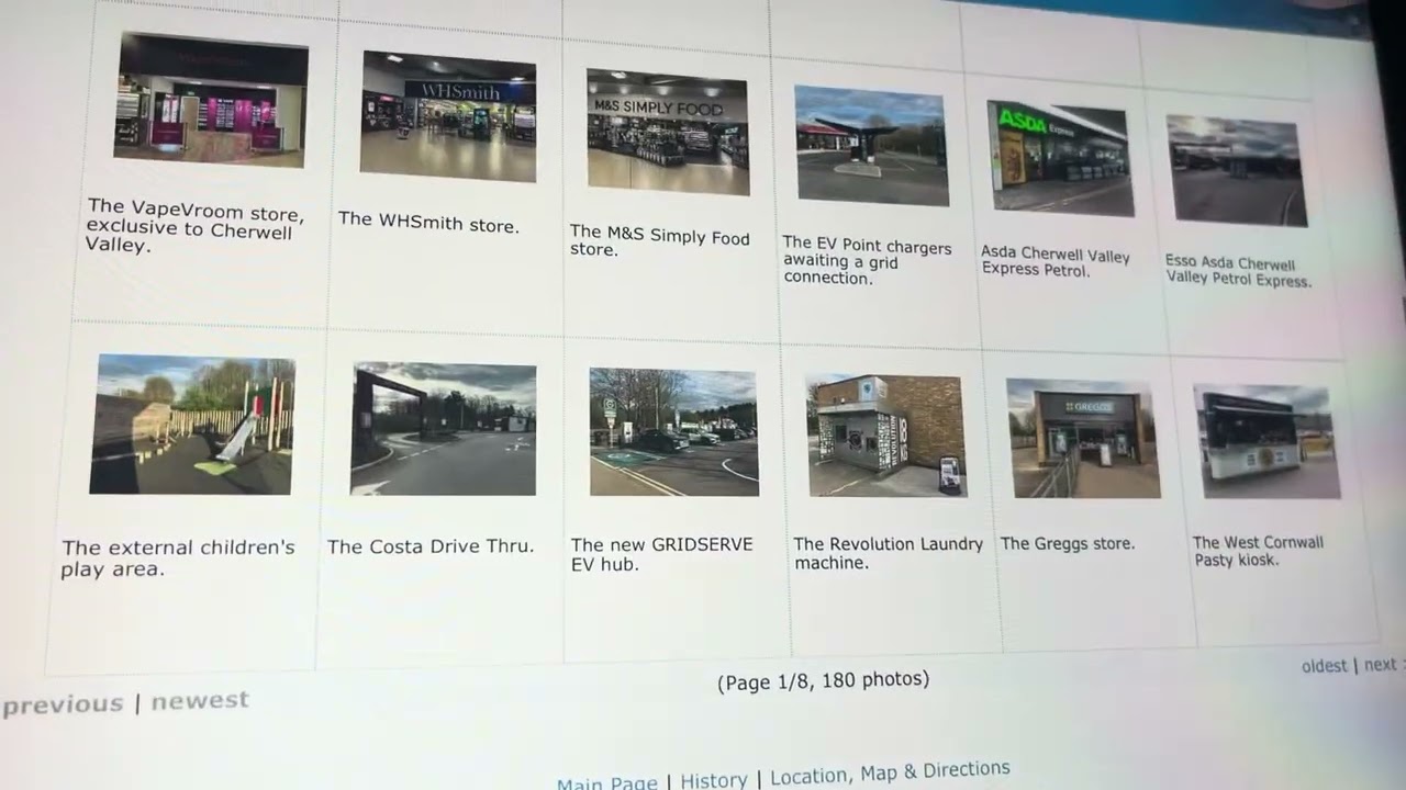 List of motoway servies station on the m40 motoway 