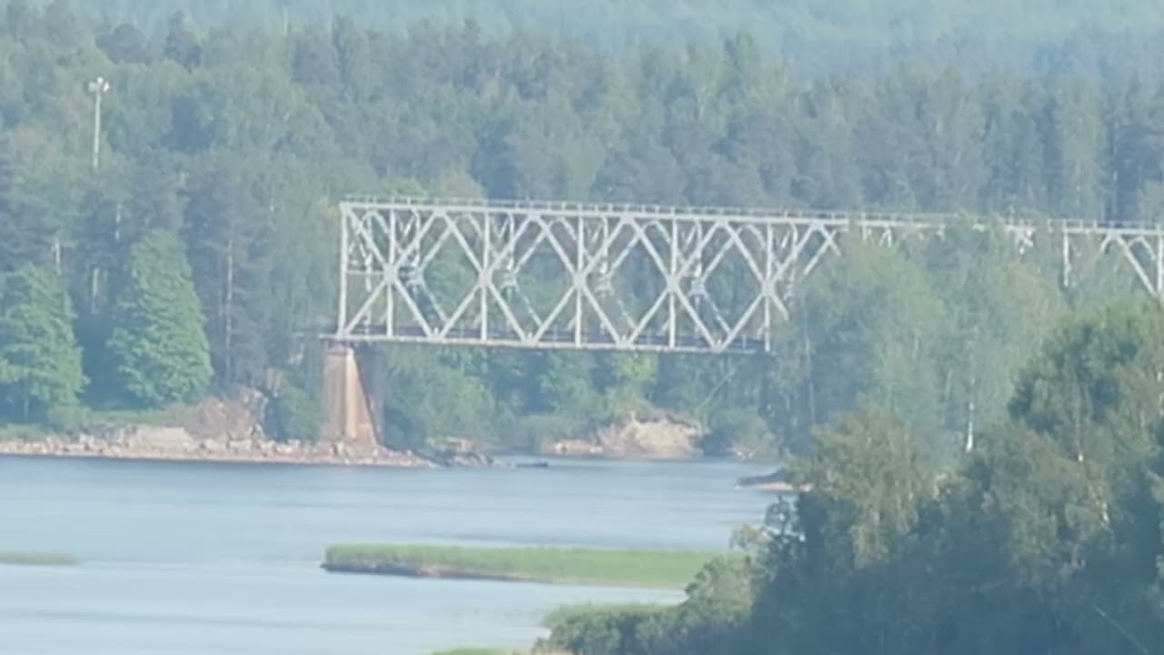 MVI 3430 Река Вуокса.Затопленный карьер.Окрестности Каменногорска.