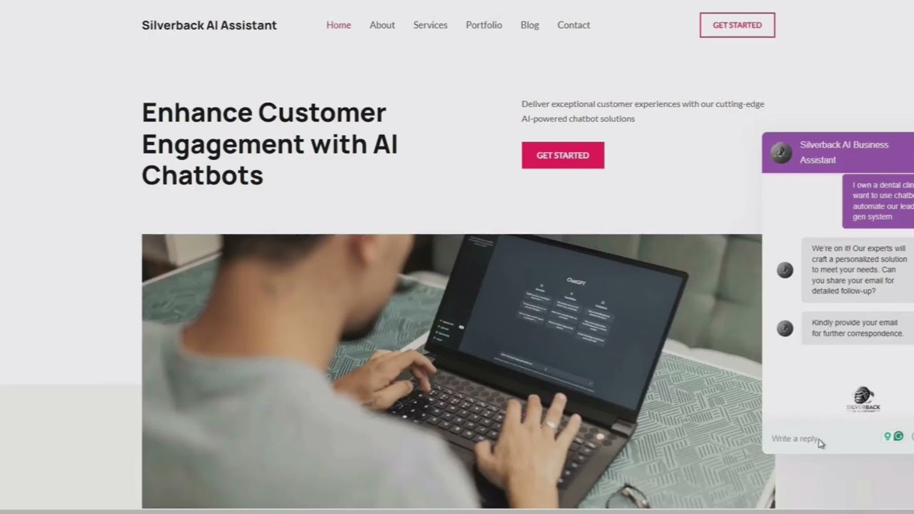 Revolutionize Customer Support with Silverback AI | 24/7 Chatbot for Local Businesses