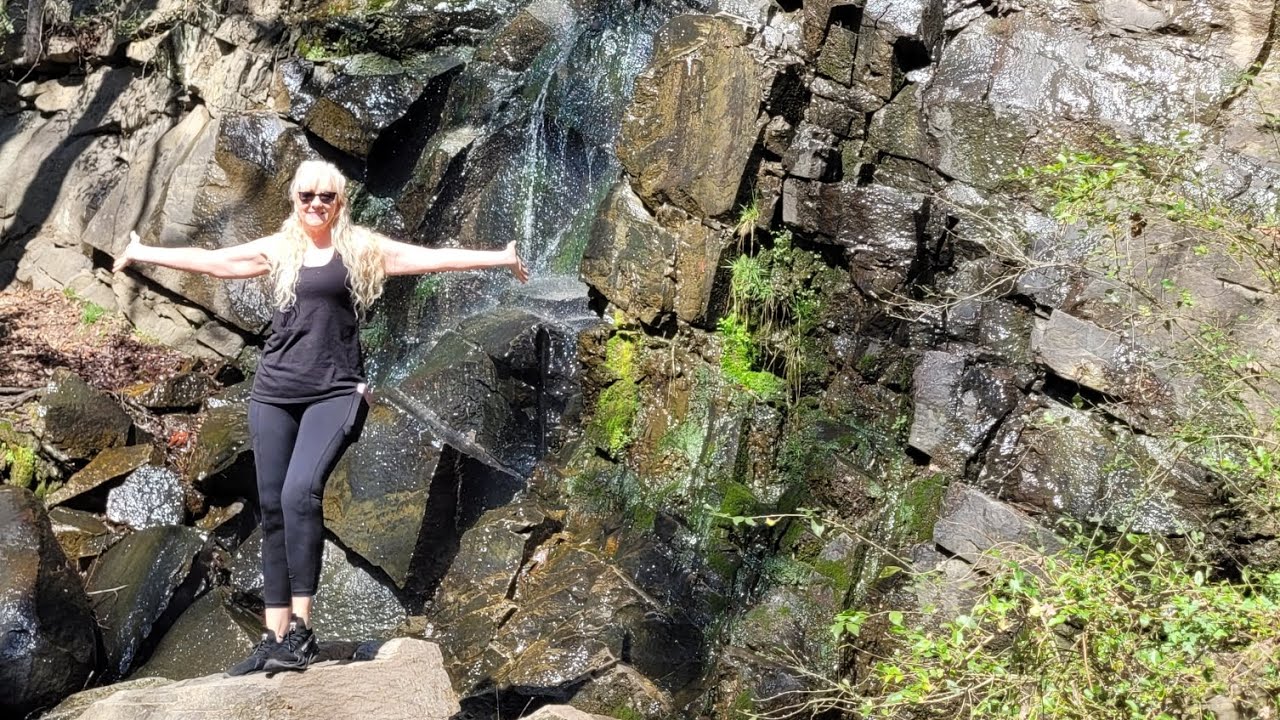 Cedar Creek Falls at Rocky Creek Trail in Great Falls, SC