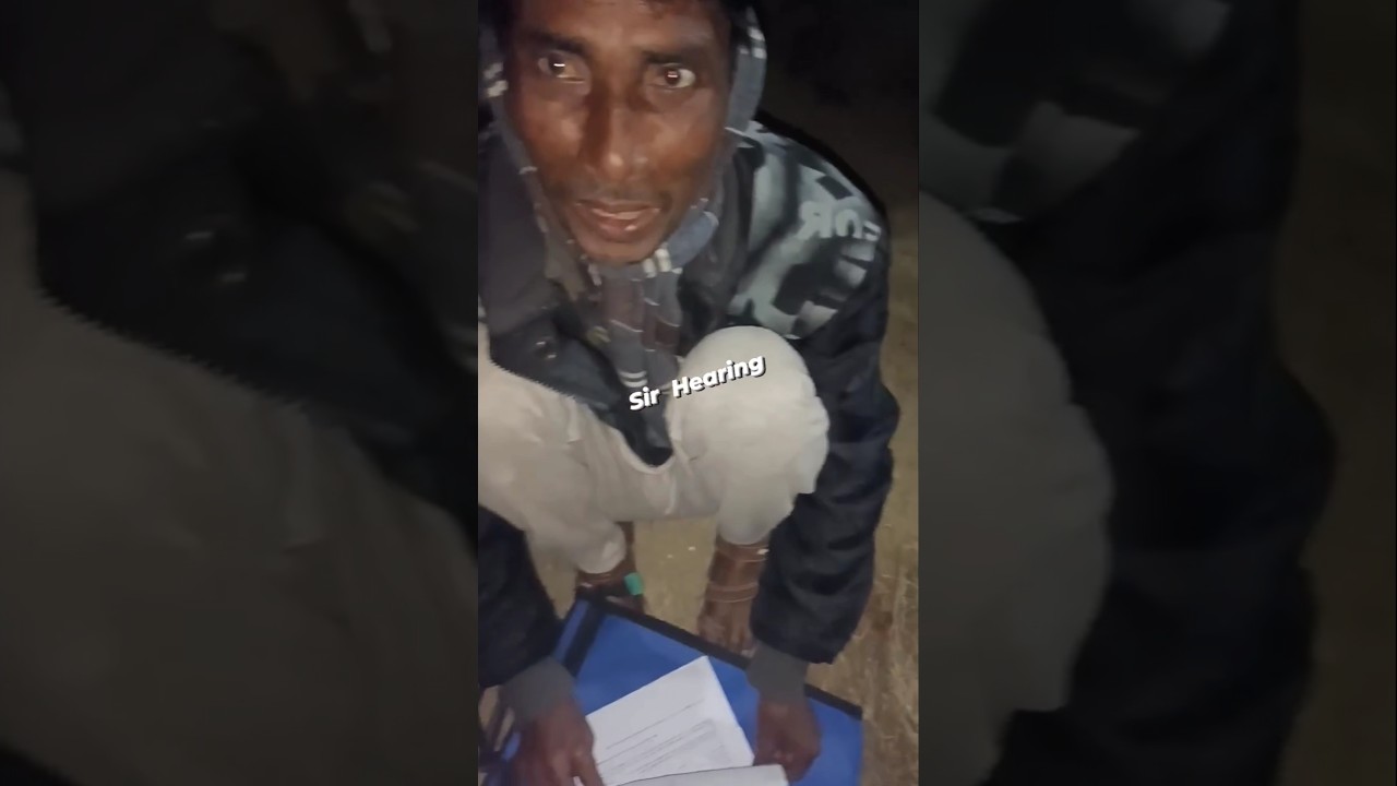 Special SIR Hearing in Bengal 😂 #sir #electioncommission #documents #shorts #generalelections #funny