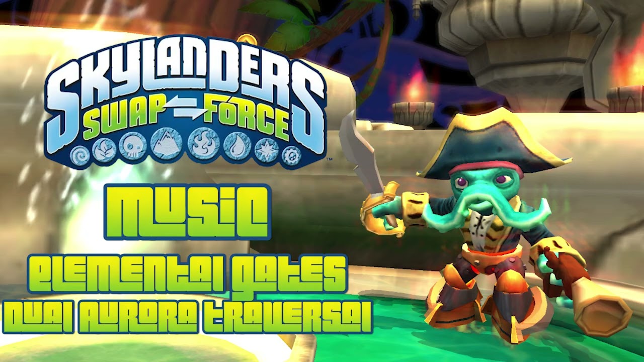 Elemental Gates - Dual Aurora Traversal | Skylanders Swap Force Music