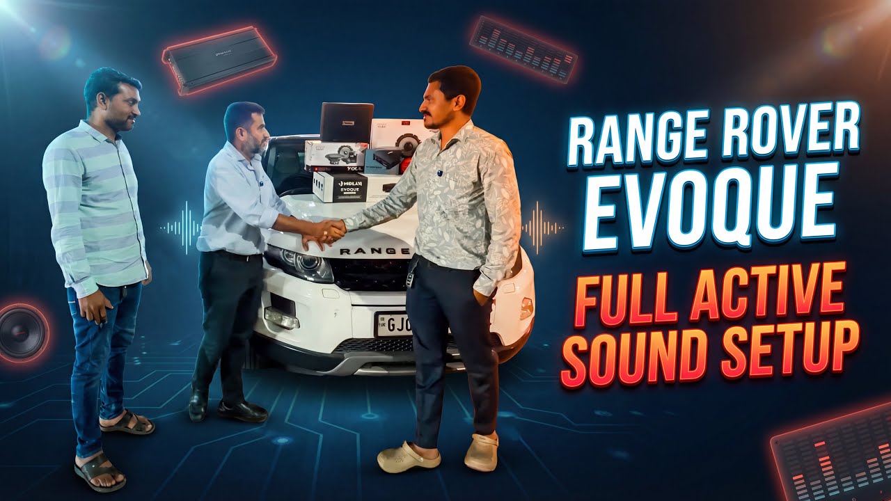 Range Rover Evoque FULL ACTIVE Sound Setup 🔊 | Insane Audio Upgrade!