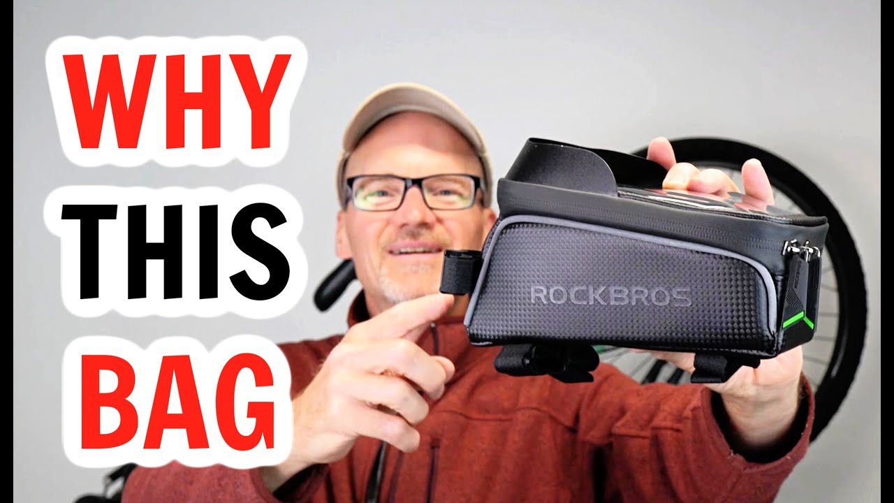 Ultimate Bike Accessory: RockBros Front Bag with Phone Holder