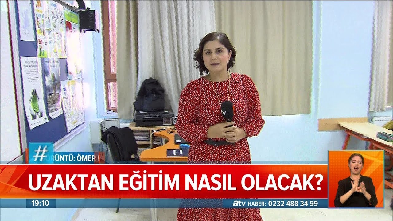 Uzaktan eğitim nasıl olacak? - Atv Haber 13 Mart 2020