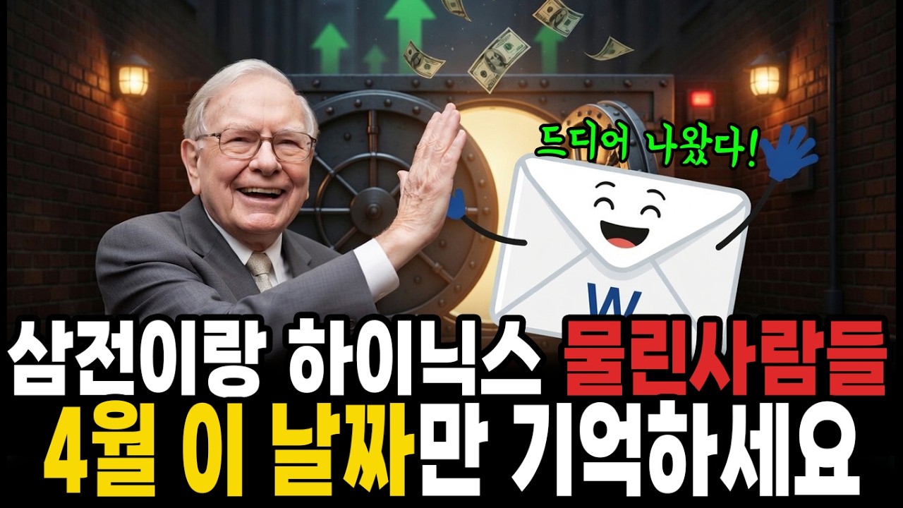 4월에 이 날짜 뜨면 그게 바닥이야 | 삼성전자&middot;하이닉스 보유자 필수