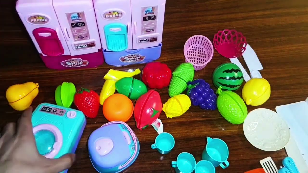 8-29 Minutes Satisfying with Unboxing Hello Kitty Miniature Kitchen Set | Toy Furniture Set Unboxing