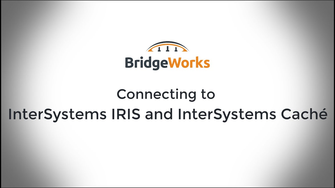 Connecting to InterSystems IRIS and InterSystems Cach&eacute;