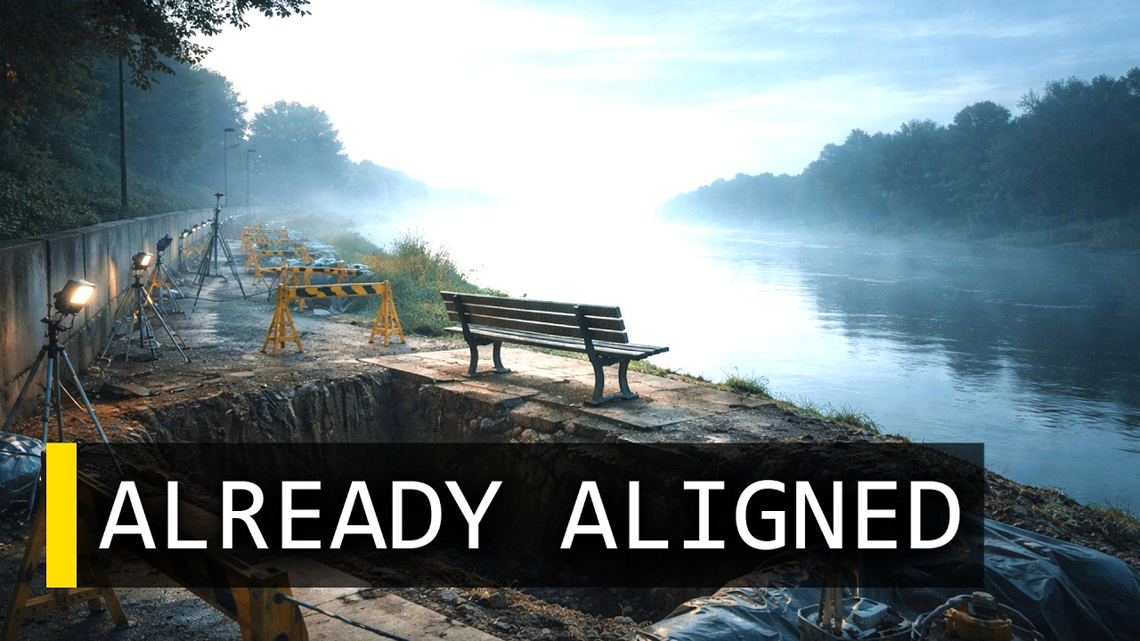 The Public Bench That Slowly Turned Toward the River | Calm Male Narration