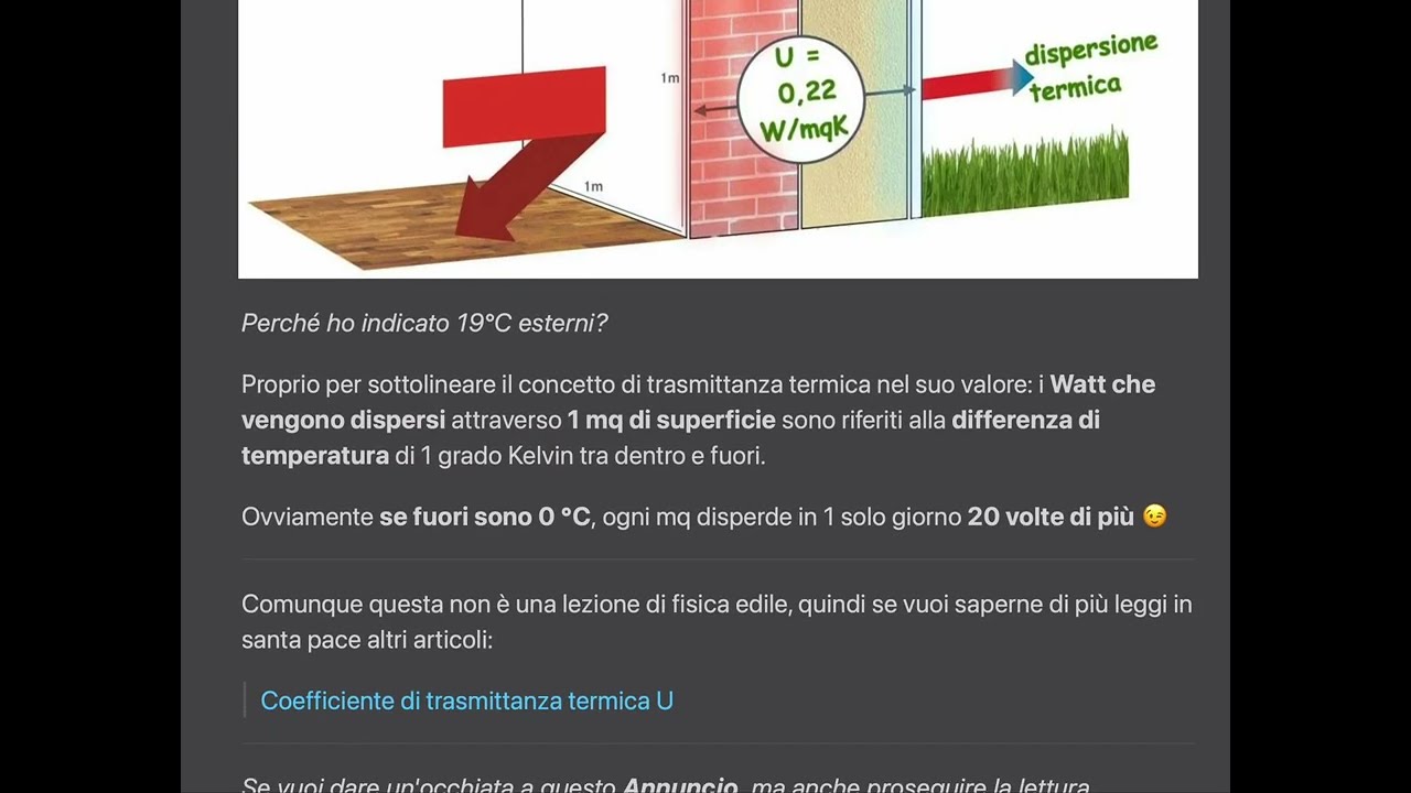 esperto casaclima facile part #2: trasmittanza e valori limite