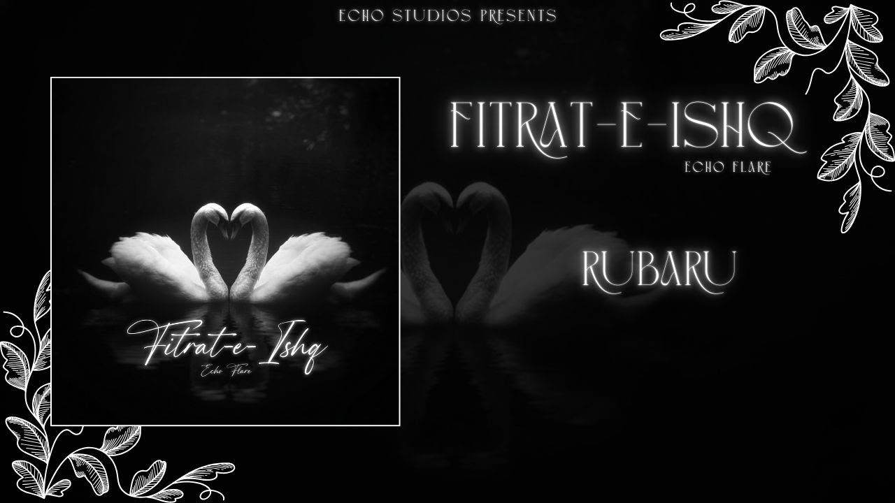 Echo Flare 🂾 – Rubaru | FITRAT-E-ISHQ | (Official Visualizer) | Track 6