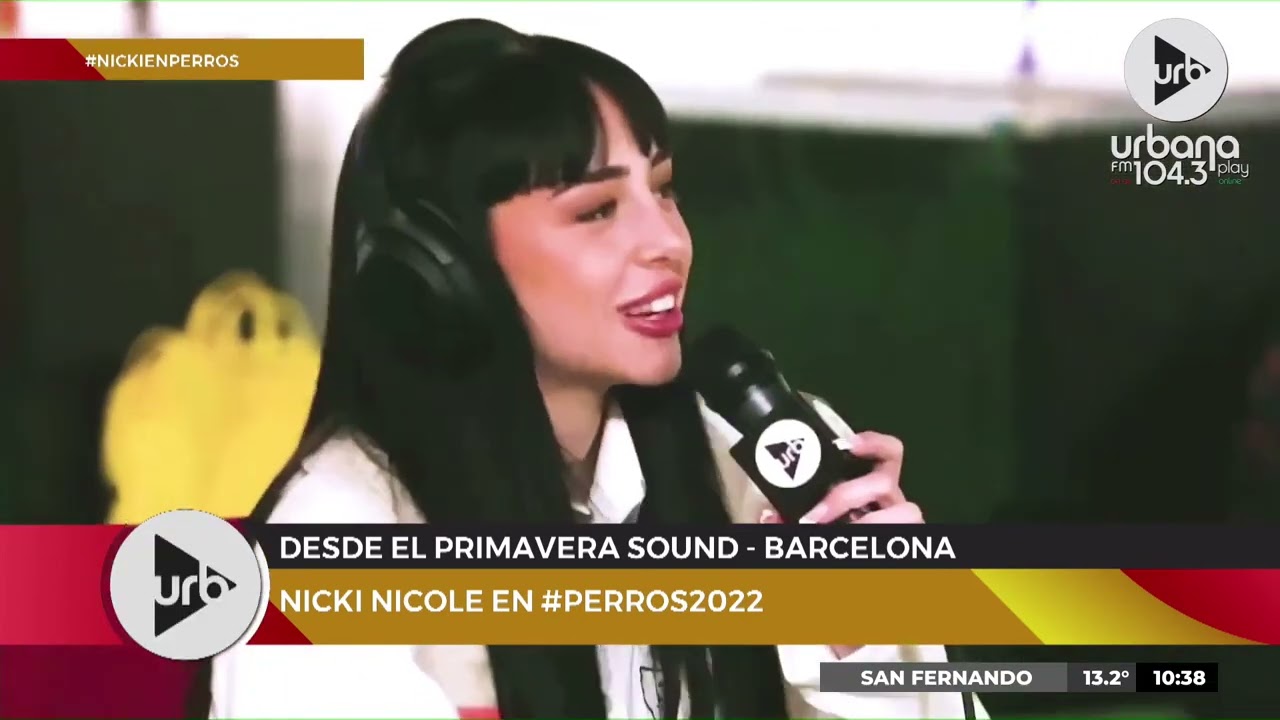 Nicki Nicole en un mano a mano exclusivo con Andy Kusnetzoff desde Primavera Sound | #Perros2022