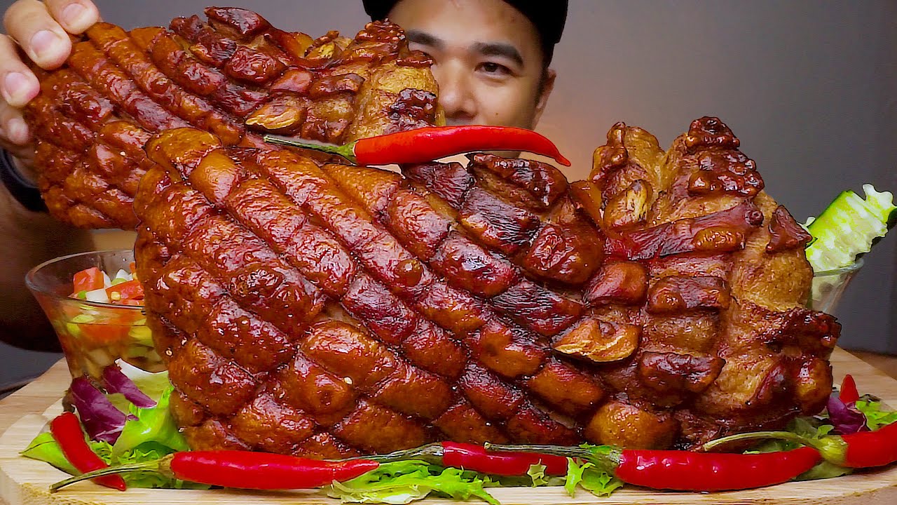 CRISPY BAKE PORK BELLY | COOKED IN OVEN | LECHON PORK BELLY | ALFIE EATS