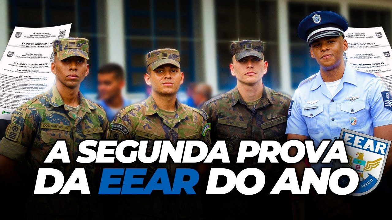 TUDO SOBRE A 2&ordf; PROVA DA EEAR DE 2025 - A sua Oportunidade!