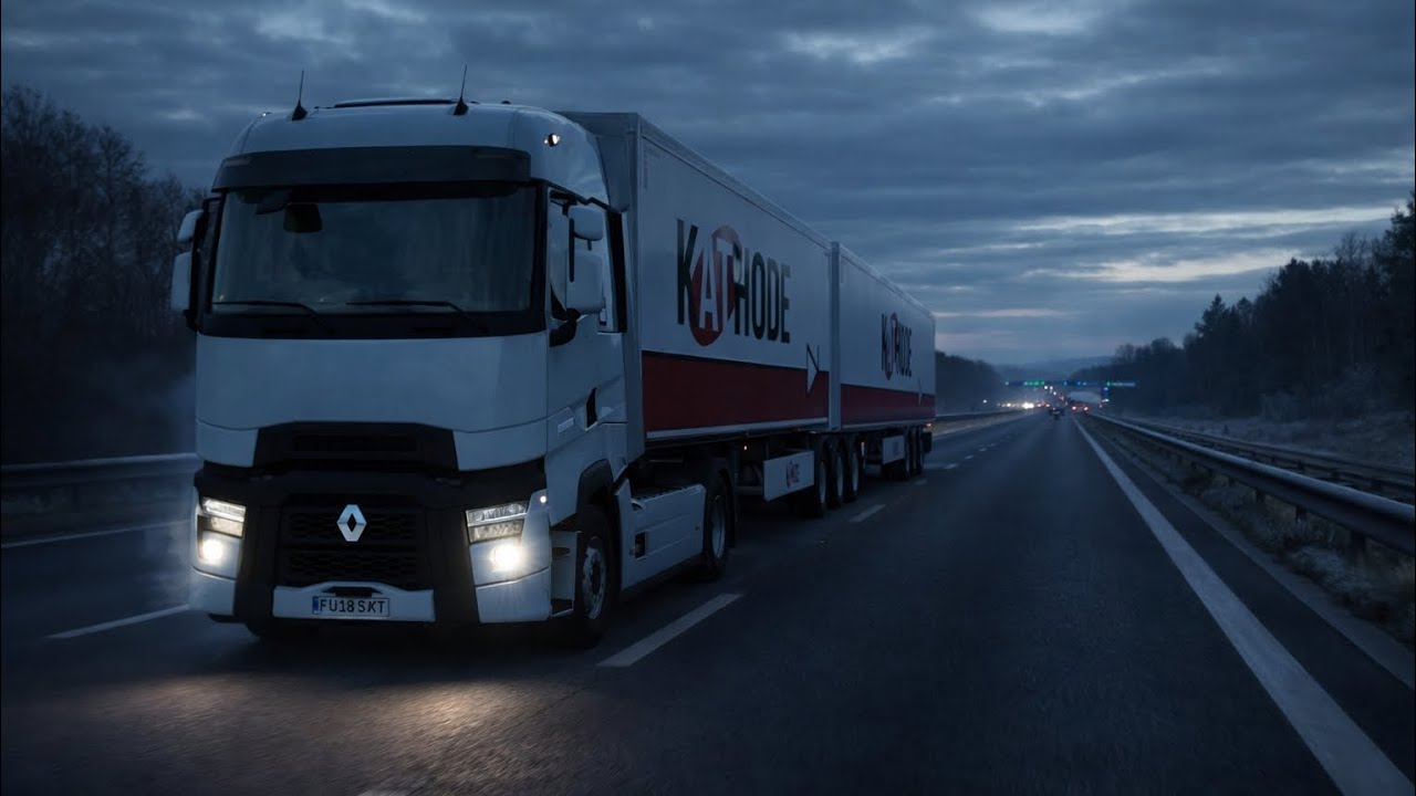 RENAULT T 520  Oulu➡️Jyvãskylã   Night driving🌙 ets2. Enjoy watching 🚛😊