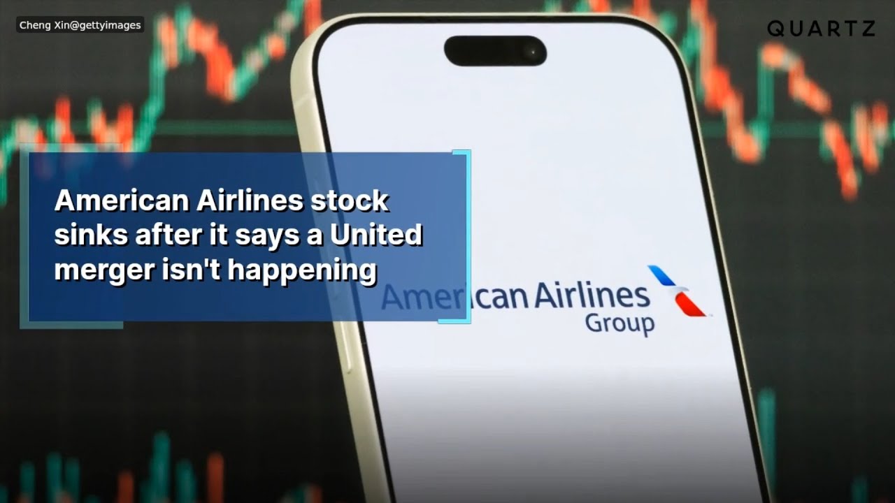 Акции American Airlines упали после заявления компании о том, что слияние с United Airlines не со...