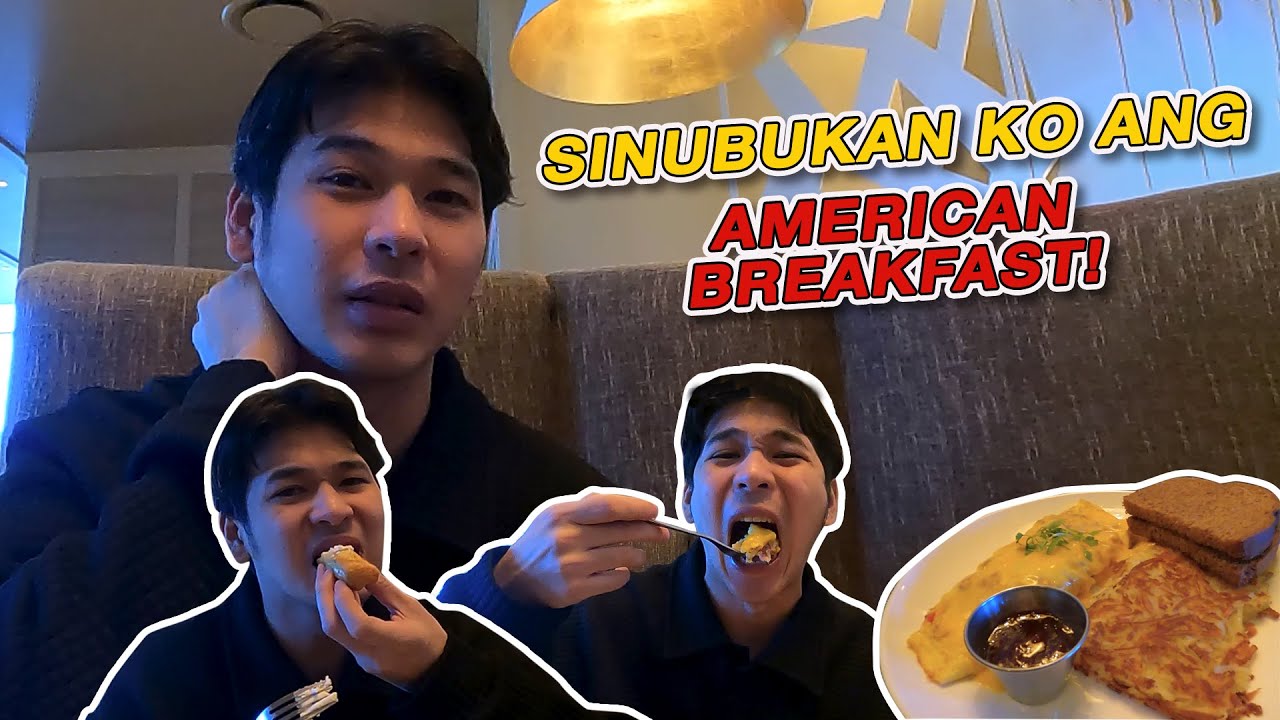 SINUBUKAN KO ANG AMERICAN BREAKFAST | Wilbert Ross
