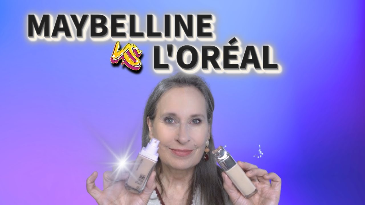 Quel fond de teint choisir après 50 ans ? Le match L'Oréal vs Maybelline ! ✨ 💕