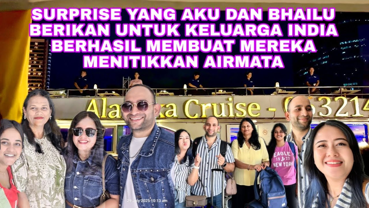 SURPRISEIN KELUARGA INDIA SAMPAI MEREKA MENITIKKAN AIR MATA