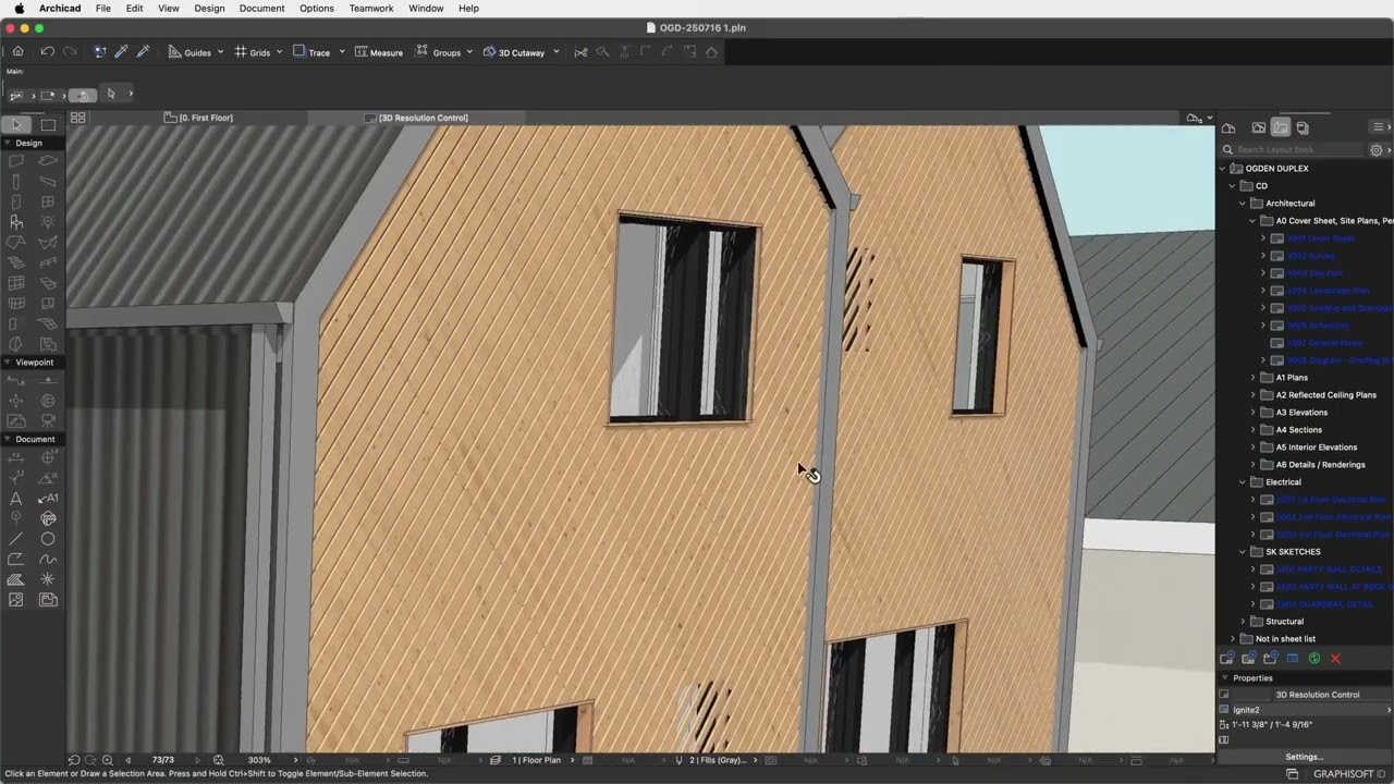 🖥️ Establecer resolución para vistas 3D ¡Archicad 29 ! Arquitectura y Productividad.