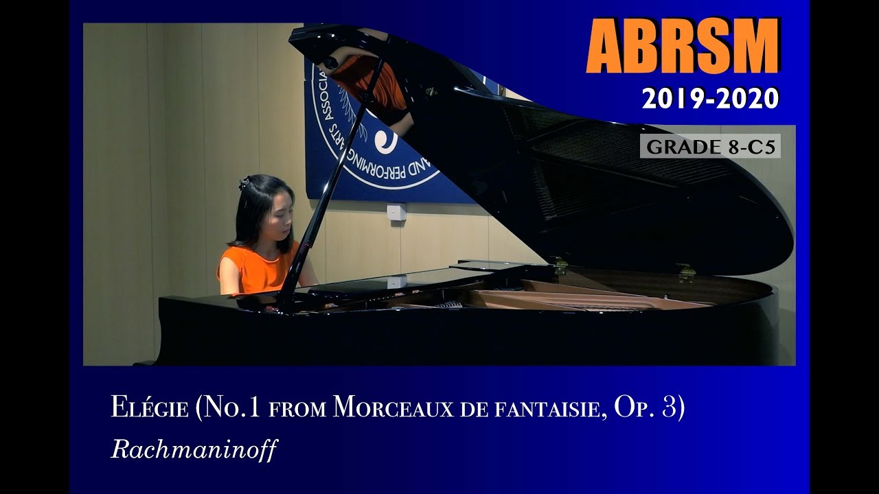 [青苗琴行 x 香港演藝精英協會] ABRSM Piano 2019 - 2020 Grade 8 C5 Elégie(Elegy)
