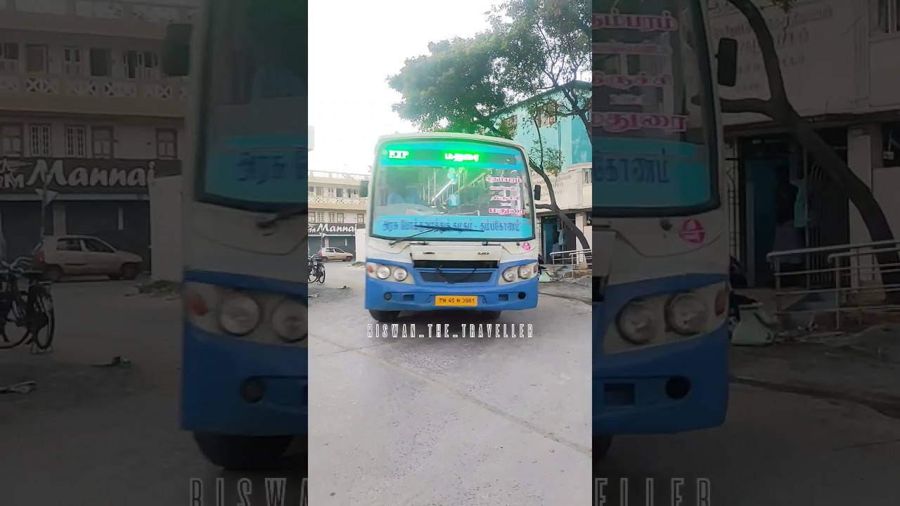 Madurai✌🏻Chidambaram #govt-bus🔥#massentry #kattumannarkovil #busstand #trending #shorts #riswan_T_T
