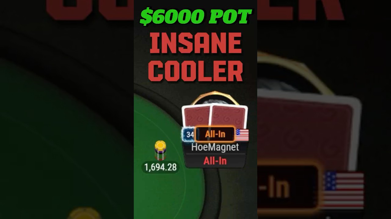 Set OVER Set INSANE Cooler in $5700 Pot at 1000NL High Stakes Online Poker 