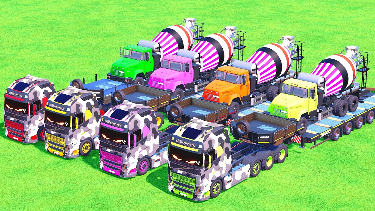 Transporting Monstrous American Trucks The Ultimate Challenge!  🚛  Farming Simulator 22 #4