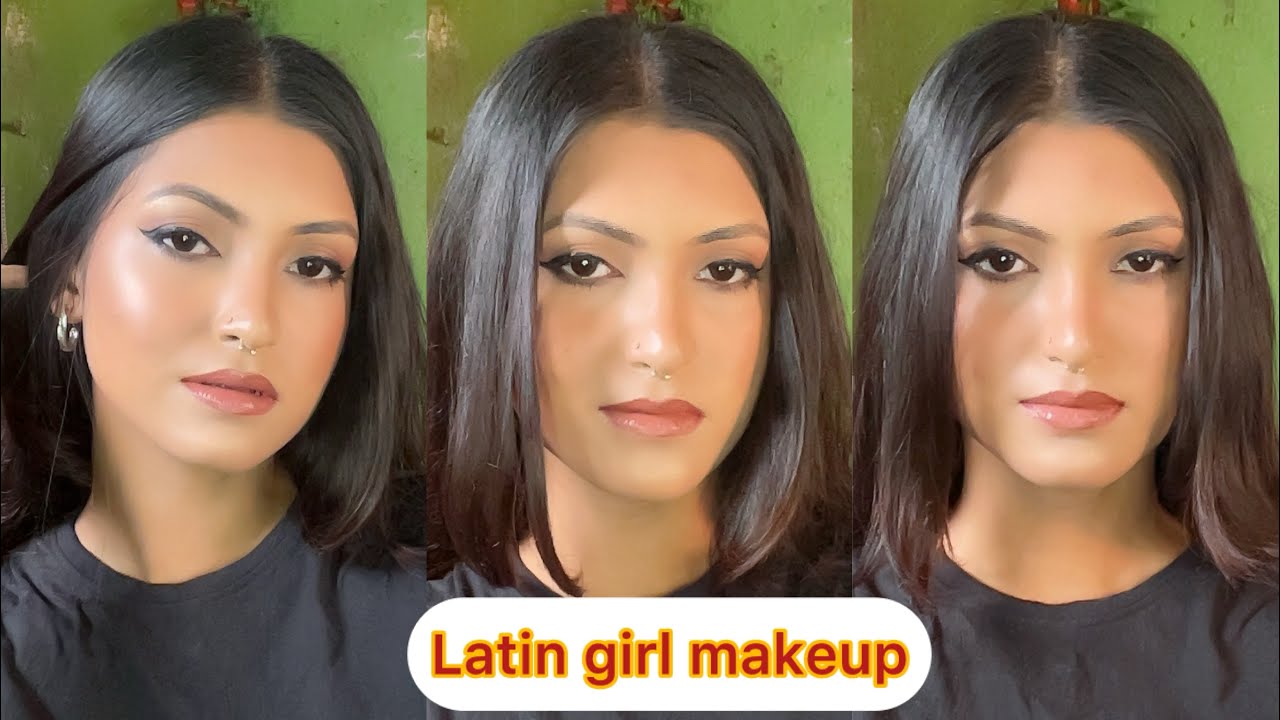 Latin makeup on Indian girl ❤️ 