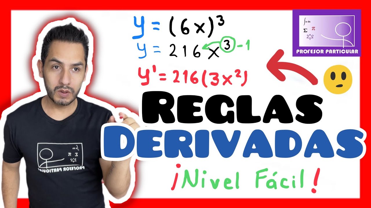 ✅𝐑𝐄𝐆𝐋𝐀𝐒 𝐃𝐄 𝐃𝐄𝐑𝐈𝐕𝐀𝐃𝐀𝐒 Algebraicas | (Parte 2)❗️😎💯