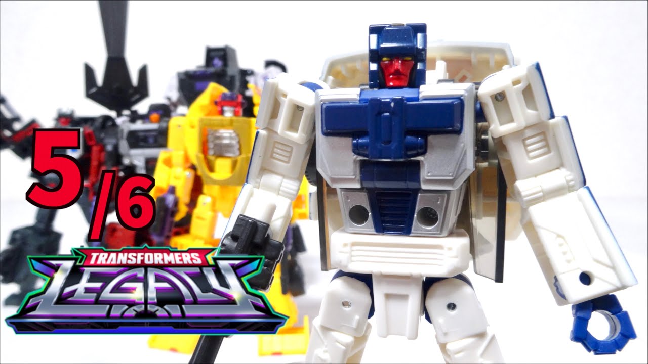 【 合体兵士 メナゾール 5/6 】5人ついに集結！ブレークダウン ヲタファのトランスフォーマー レビュー / Transformers Legacy BREAKDOWN  (5/6 MENASOR）