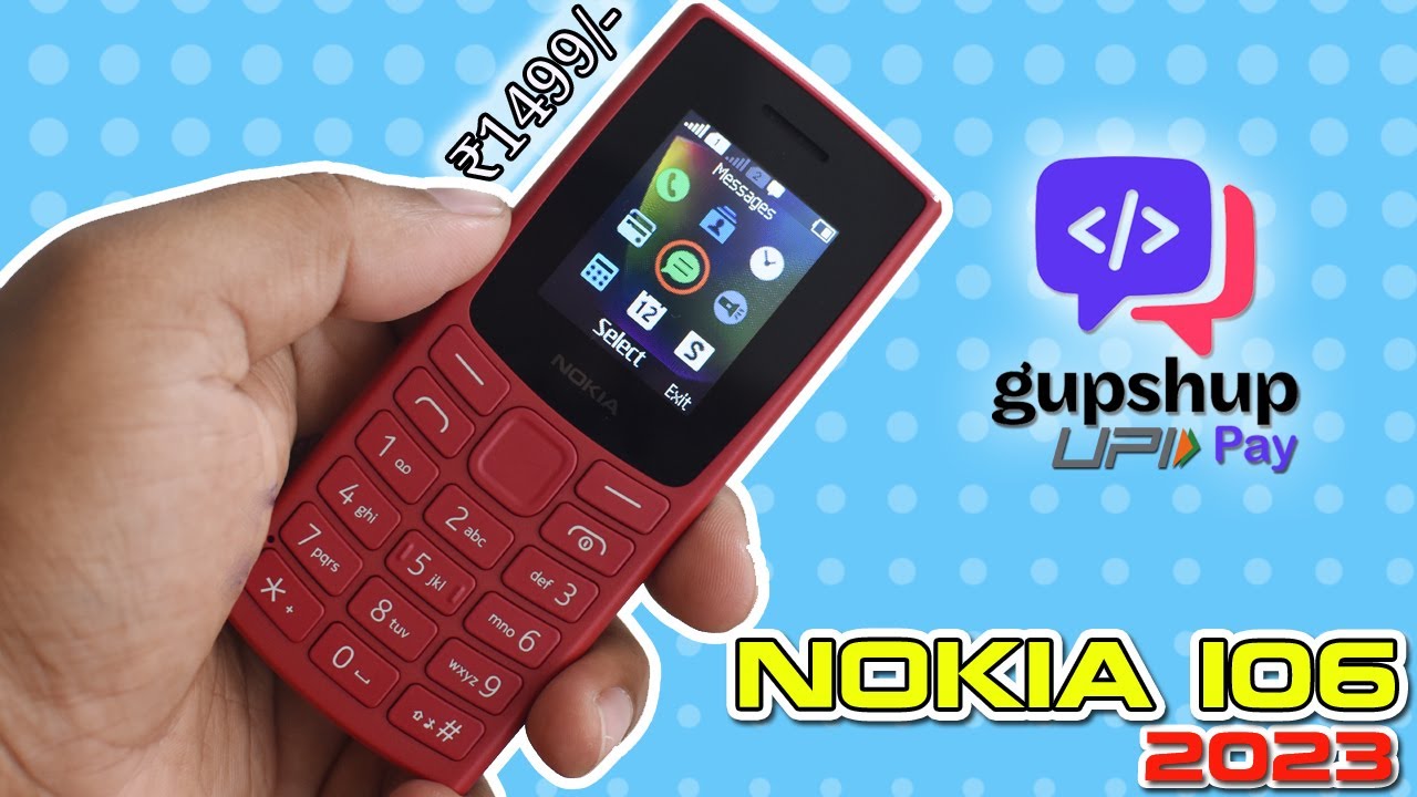 Nokia 106 2023 Unboxing and Review