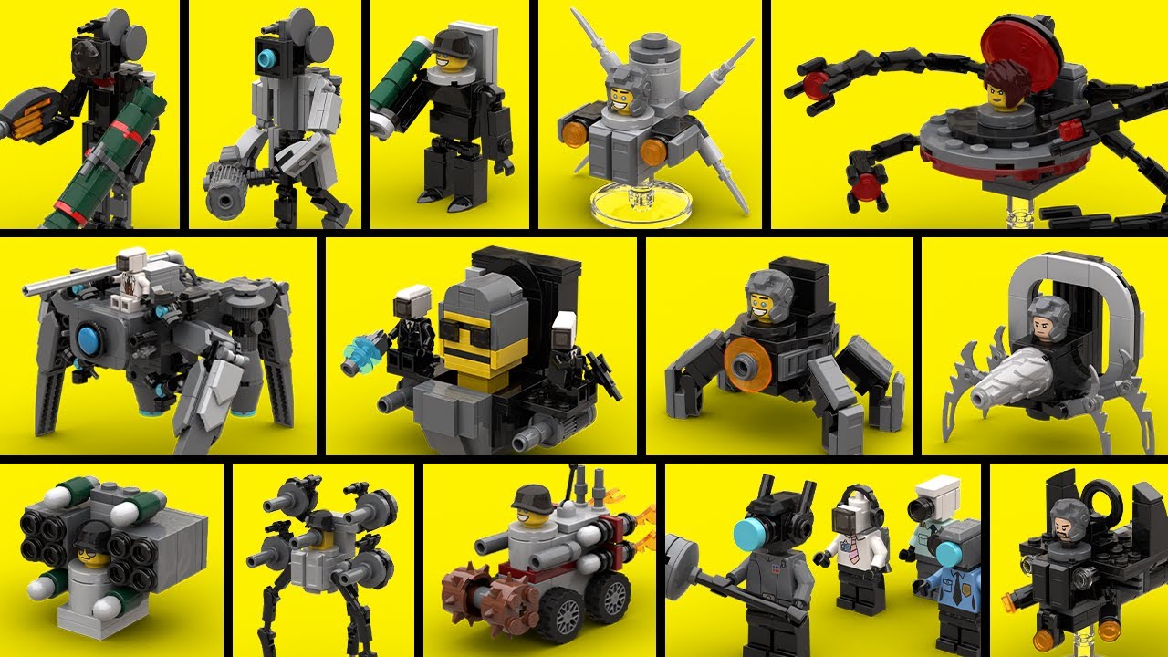 LEGO skibidi toilet 76 (full episode)