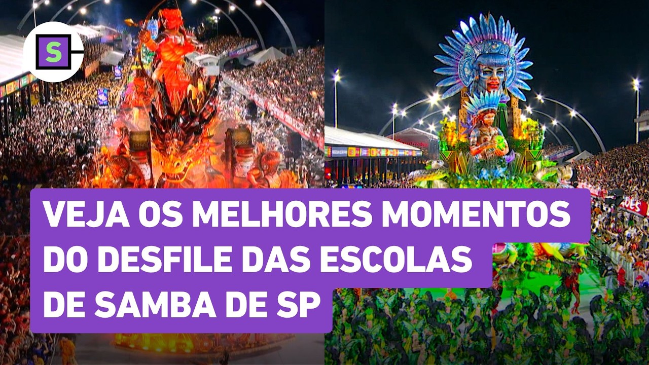 Bruxas, signos e orixás marcam noite de Carnaval no Anhembi; assista ao desfile em SP
